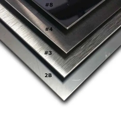 Płyta ze stali nierdzewnej AISI 4 mm / 10 mm BA 316 Podstawowa personalizacja