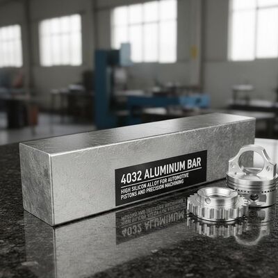 4032 Bar z stopem aluminium wysokiego krzemu do tłoków motoryzacyjnych o niskiej rozciągłości termicznej i odporności na zużycie