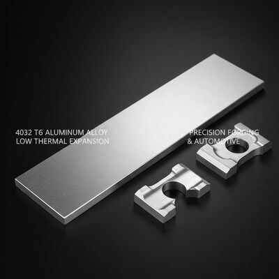 4032 T6 Płaszczyzna z stopem aluminium wysokiego krzemu o niskiej rozciągłości termicznej do precyzyjnego kucia i tłoków motoryzacyjnych