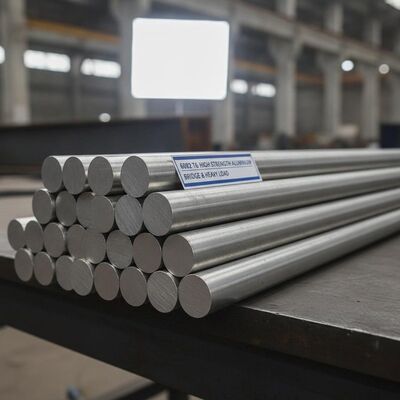 6082 T6 Wysoko wytrzymałe pręty aluminiowe do budowy mostów i zastosowań ciężkich ładunków