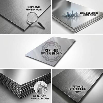 Deep-Drawn 304 Stainless Steel Sheet Stamping Sink Quality Low Carbon Formability