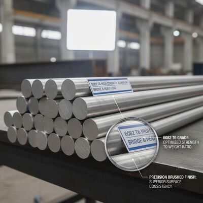 Antykorozyjny pręt aluminiowy okrągły 3003 H14, odporny na warunki atmosferyczne, do sprzętu chemicznego