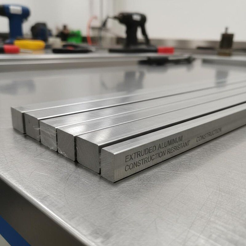 Wyrzucona płaska sztabla aluminiowa, odporna na korozję, lekka powierzchnia anodowana do użytku przemysłowego w budownictwie