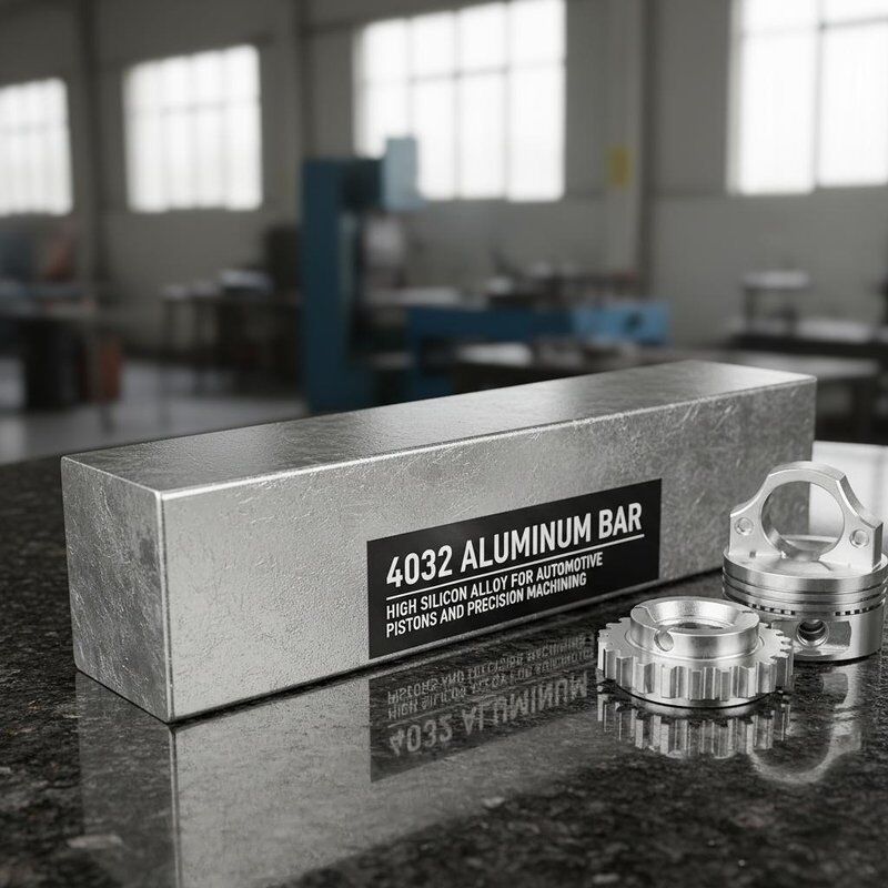 4032 Bar z stopem aluminium wysokiego krzemu do tłoków motoryzacyjnych o niskiej rozciągłości termicznej i odporności na zużycie