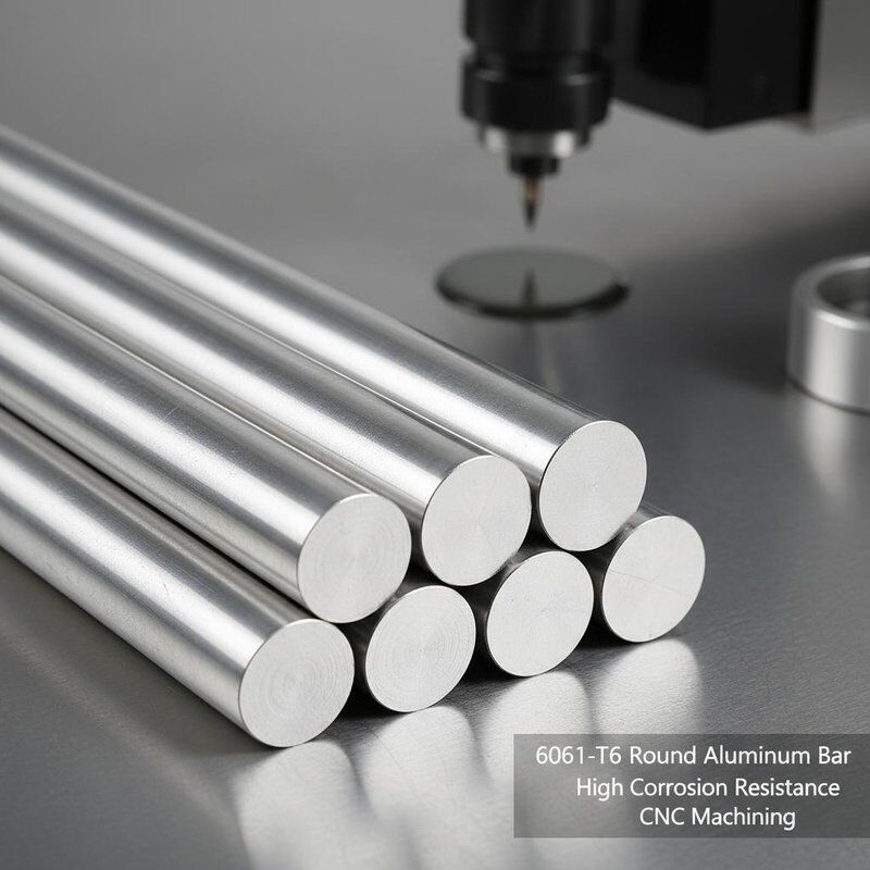 6061 T6 Obróbka CNC Duża średnica Aluminiowy okrągły pręt o wysokiej odporności na korozję