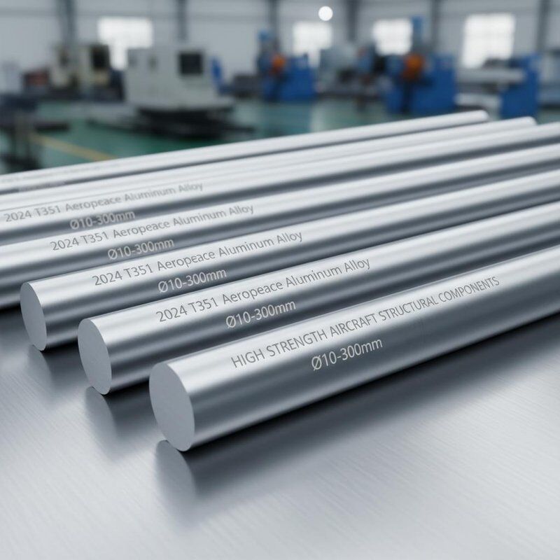 2024 T351 Blat okrągły ze stopu aluminium lotniczego Wysoka wytrzymałość z precyzyjną tolerancją średnicy i doskonałą odpornością na zmęczenie dla elementów konstrukcyjnych samolotów