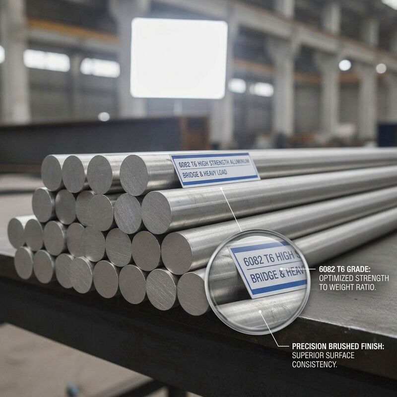 Antykorozyjny pręt aluminiowy okrągły 3003 H14, odporny na warunki atmosferyczne, do sprzętu chemicznego