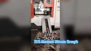 Pręt aluminiowy 7075 o wysokiej wytrzymałości dla przemysłu lotniczego